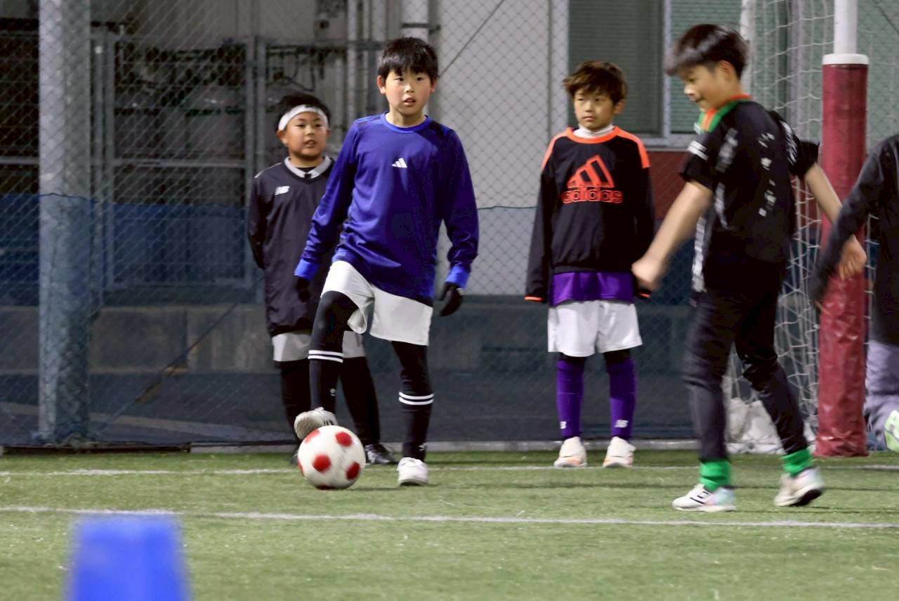 Child running or jumping